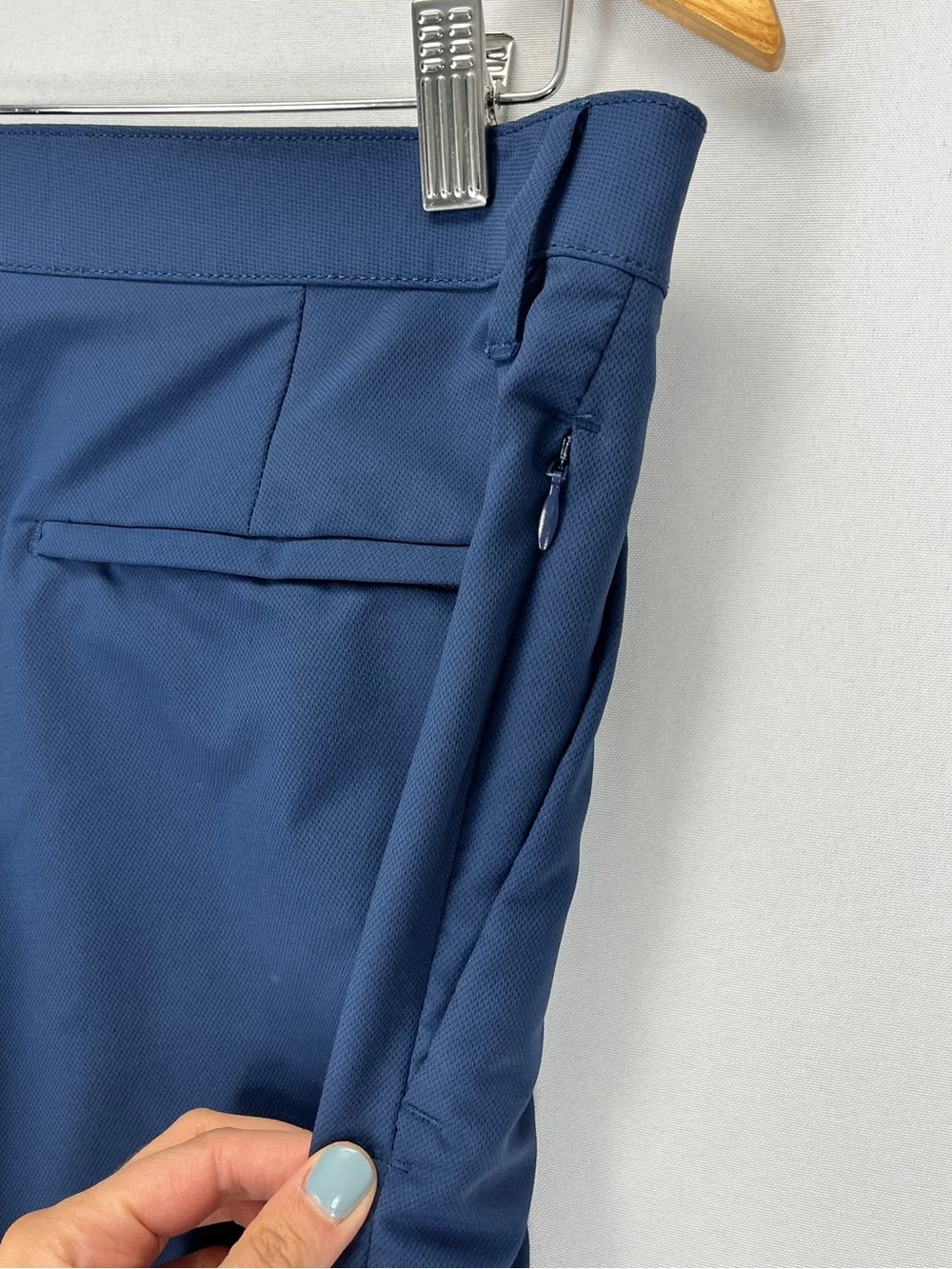Banana Republic Pants Size 34x32 Navy Blue Performance Wear Golf Sportswear